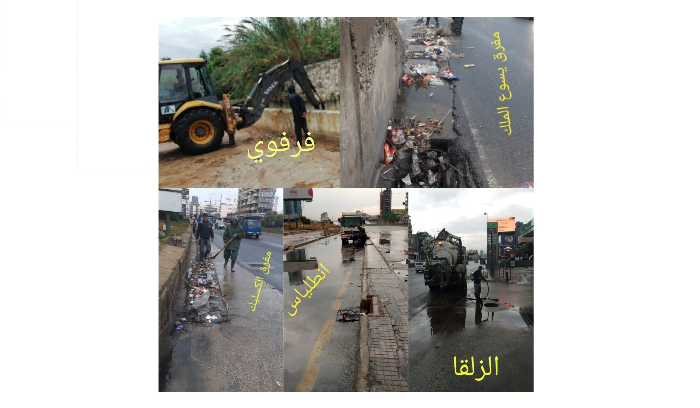 الاشغال: استكمال تعزيل الطرق وتنظيفها