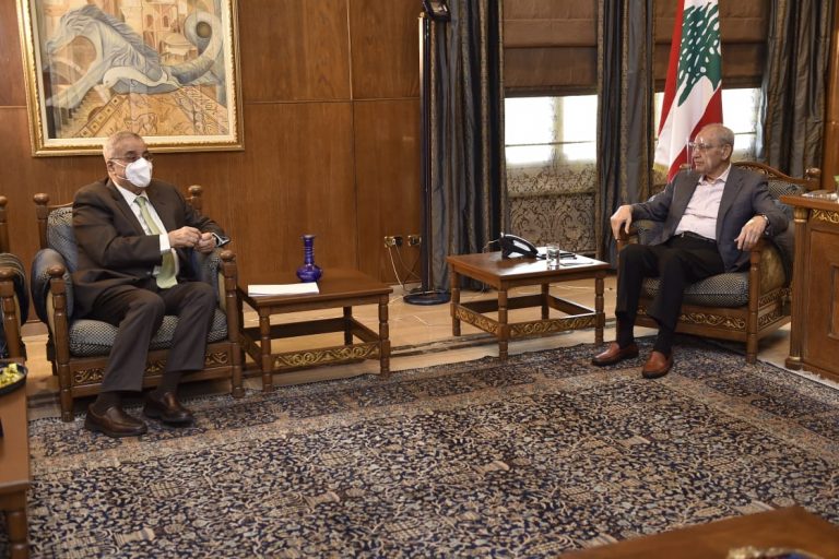 الرئيس بري عرض مع وزير الخارجية نتائج زيارته الى روسيا