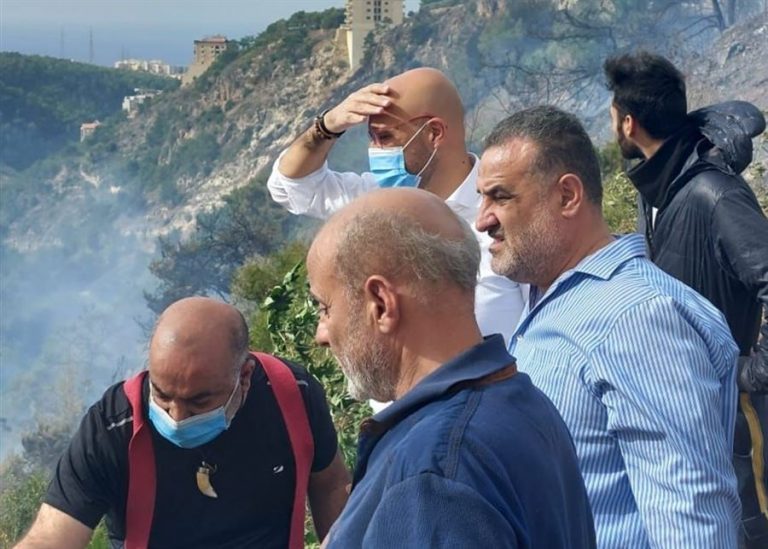 وزير البيئة: بحاجة لصهاريج مياه لإخماد حريق بشامون!