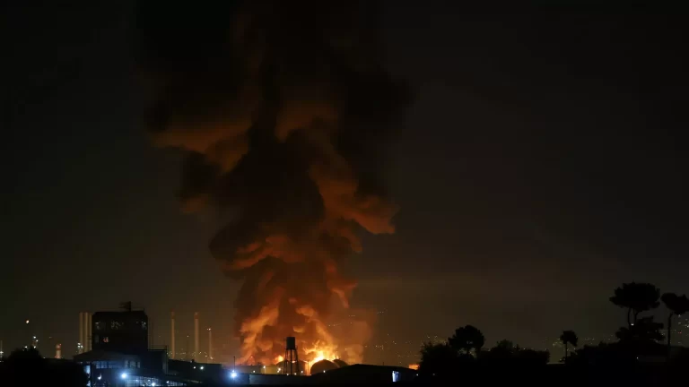 انفجار “أنبوب لمكثفات الغاز” جنوب إيران!