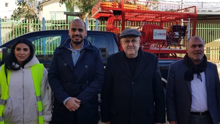 تجهيزات من “usaid” لاتحاد بلديات جرد القيطع