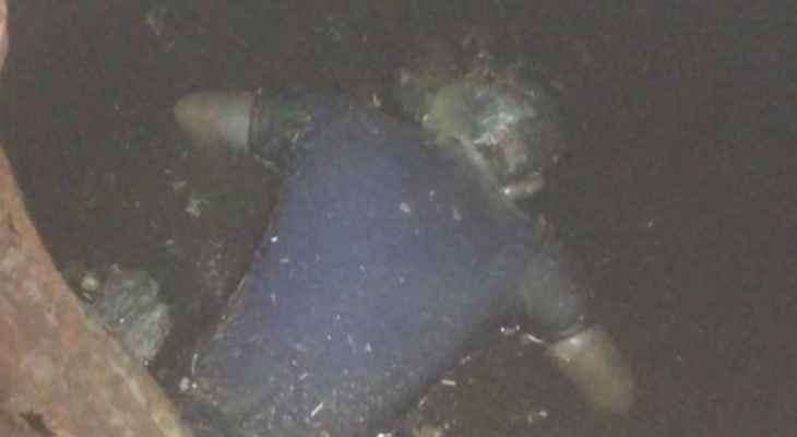 انتشال جثة من داخل بئر في منيارة