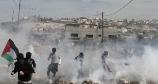 مواجهات بين جيش العدو الإسرائيلي وفلسطينيين