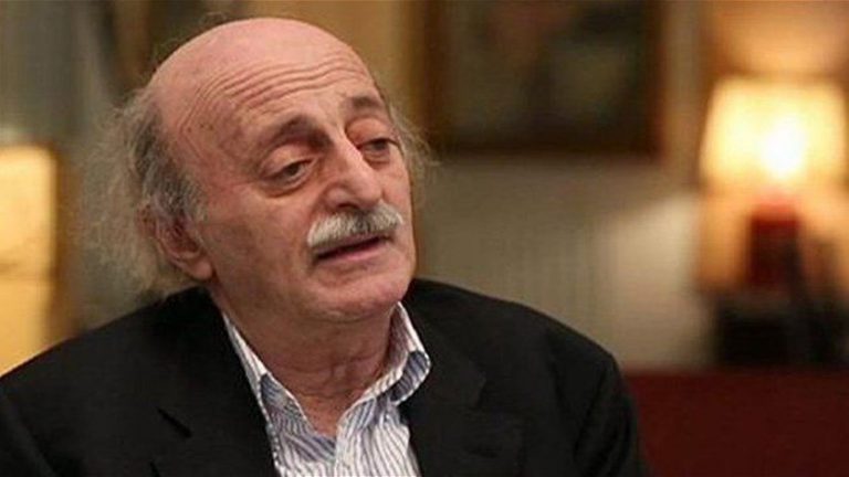 جنبلاط: اجتماع الحكومة أفضل طريقة لوقف التدهور