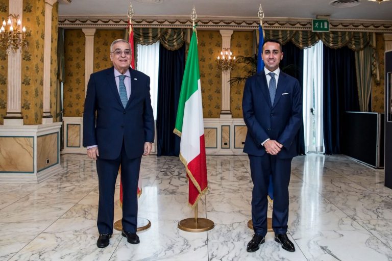 وزير الخارجية التقى نظيره الإيطالي