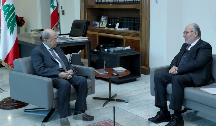 عون استقبل الحلبي وطلب من الأبيض فتح قسم كورونا بمستشفى زحلة