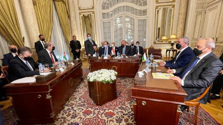 مستجدات القضية الفلسطينية على طاولة اجتماع ثلاثي