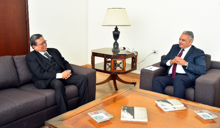 المرتضى عرض وسفير الفيلبين تفعيل التعاون الثقافي