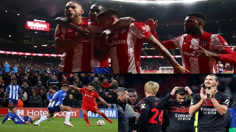 احتمالات تأهل ميلان وبورتو وأتلتيكو.. من يرافق ليفربول لثمن نهائي دوري لأبطال؟