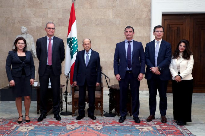 عون استقبل المدير المساعد لصندوق النقد الدولي