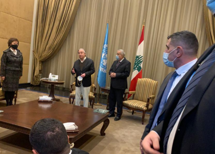 3 رسائل لزيارة غوتيريش!