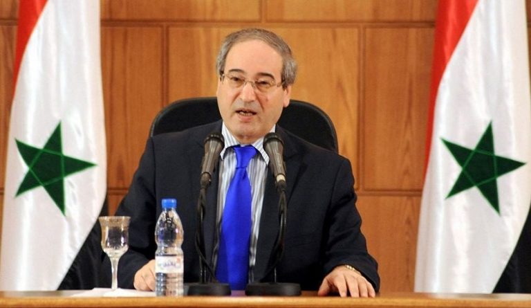 وزير الخارجية السوري: “إسرائيل” تلعب بالنار.. وستدفع الثمن