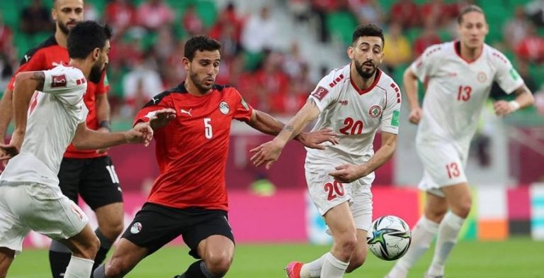 كأس العرب: لبنان يخسر أمام مصر بهدف مقابل لا شيء!