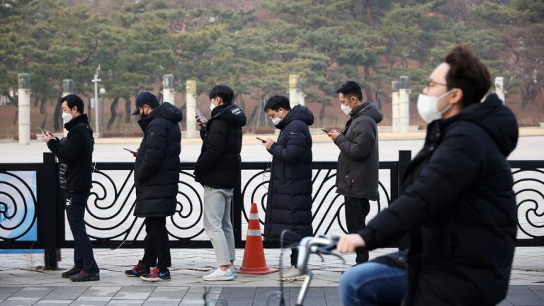 أعلى حصيلة يومية بـ “أوميكرون” في كوريا الجنوبية