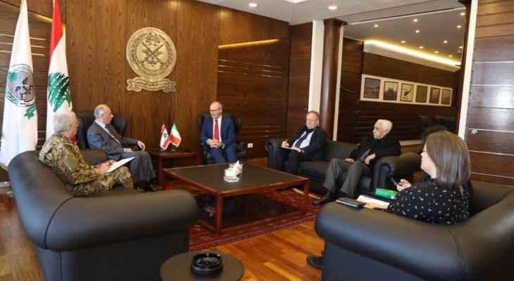 سليم بعد لقائه نظيره الايرلندي: ملتزمون بالقرارات الدولية