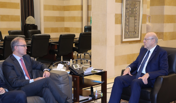 صندوق النقد بعد لقائهم ميقاتي: مستعدون لمساعدة لبنان