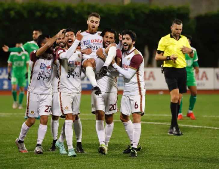 فوز النجمة على الانصار بنتيجة 1-0