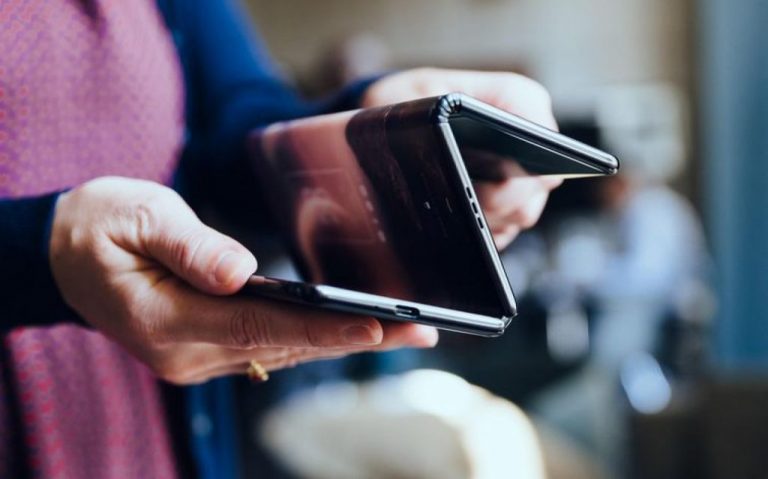 هاتف قابل للطي 3 مرات!