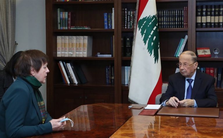 عون: لبنان يرحب بالمبادرة الكويتية