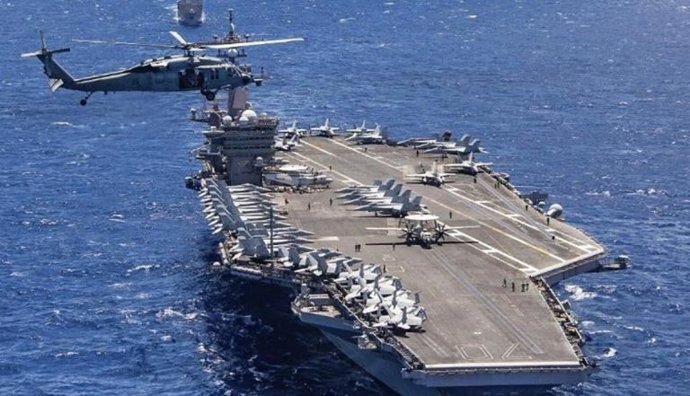 بحر الصين يحتضن طائرة إف-35 أميركية والأخيرة تتحرك!