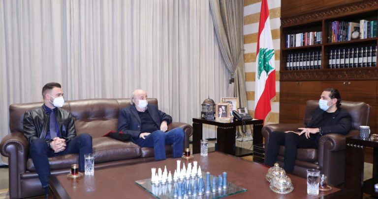 الحريري بحث وجنبلاط بملف الإنتخابات النيابية