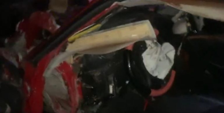 بالفيديو: انشطار سيارة في الرشيدية!