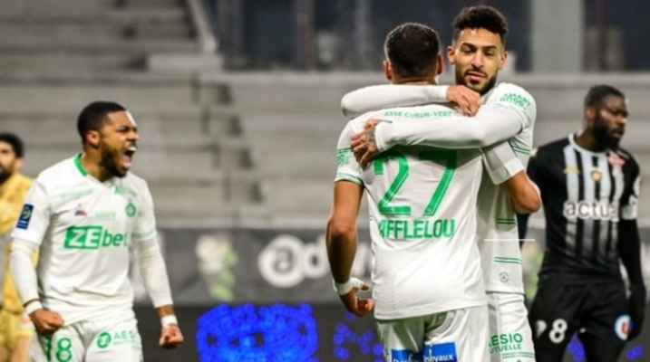 الليغ1: سانت ايتيان يحقق فوزا مهما بتخطيه انجيه بهدف يتيم