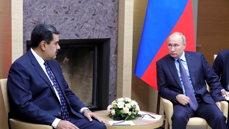 بوتين ومادورو يبحثان التعاون الثنائي ومحاربة كورونا