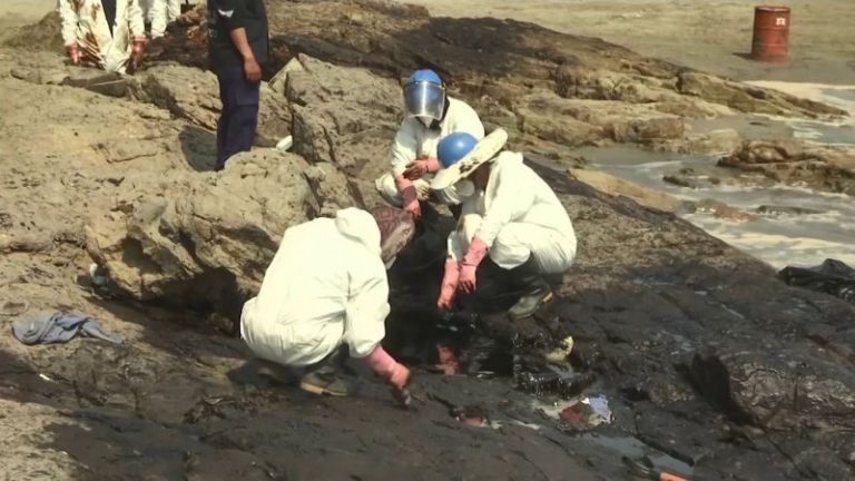 بسبب تسرب نفطي… حالة طوارئ بيئية في بيرو