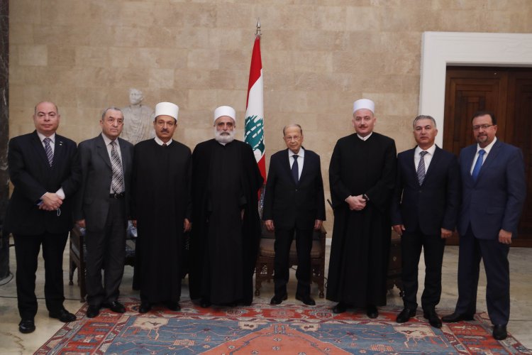 عون عرض مع أبي المنى أهداف الدعوة للحوار الوطني