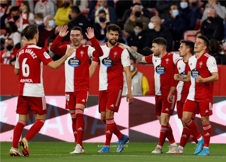 تعادل مثير بين إشبيلية وسيلتا فيجو