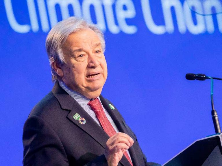 غوتيريش: الوضع الإنساني في أفغانستان هو الأسوأ