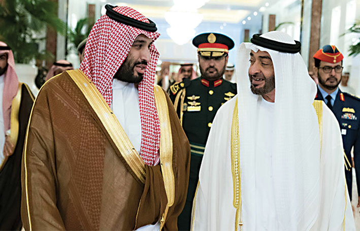 بن سلمان اتصل بولي عهد أبو ظبي: الهجوم الإرهابي مدان