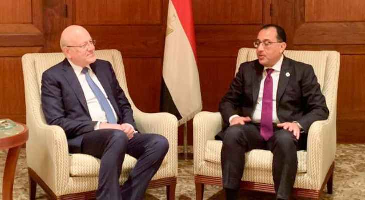 الغاز المصري بين ميقاتي ومدبولي.. ماذا عن “قيصر”؟