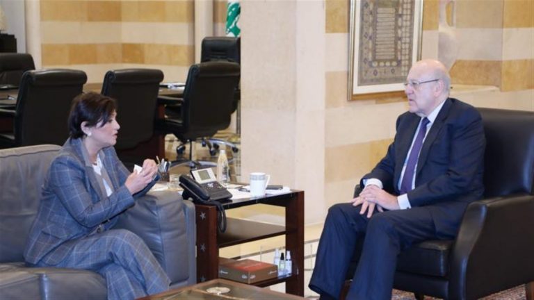 ميقاتي عرض الأوضاع العامة مع رشدي