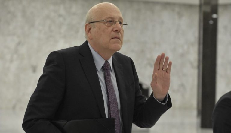 ميقاتي: المجتمع الدولي كله مساند للحكومة.. وهدفنا حماية الناس