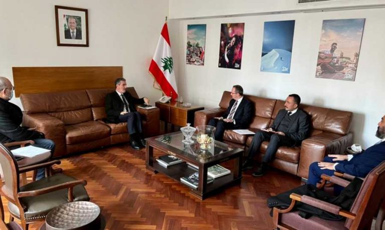 وزير السياحة بحث مع السفير التركي زيارة ميقاتي المرتقبة إلى اسطنبول