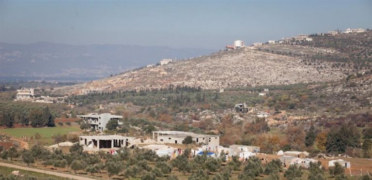 جريح بلغم ارضي عند الحدود اللبنانية السورية