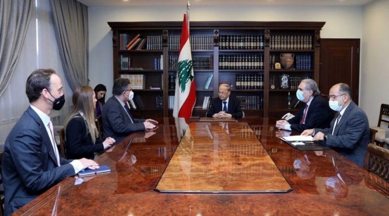 عون التقى مديري شركة “الفاريز ومارسال”