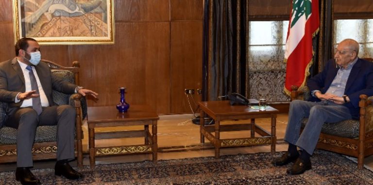 بري بحث مع حجازي آخر المستجدات السياسية