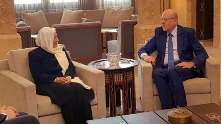 ميقاتي أكد لبهية الحريري رفضه لتصرفات القاضية عون