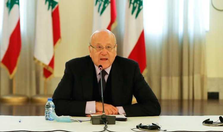 ميقاتي: للتعاون مع الحكومة لإنجاز خطة النهوض والانتخابات