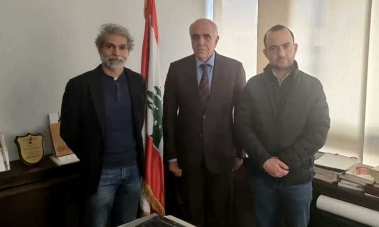 العريضي وابراهيم في نقابة المحررين… القصيفي: الى جانبكما