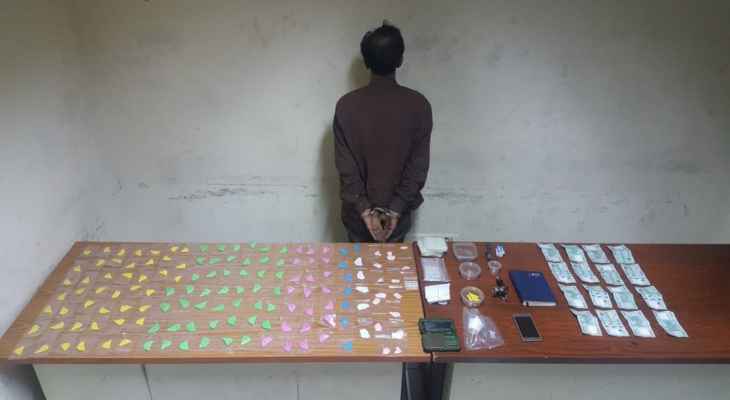 يستخدم شقته في الدكوانة لتخزين المخدرات لبيعها!