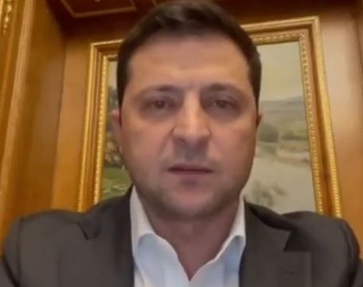 بالفيديو.. الرئيس الأوكراني يوجه رسالة لشعبه: لاتخافوا