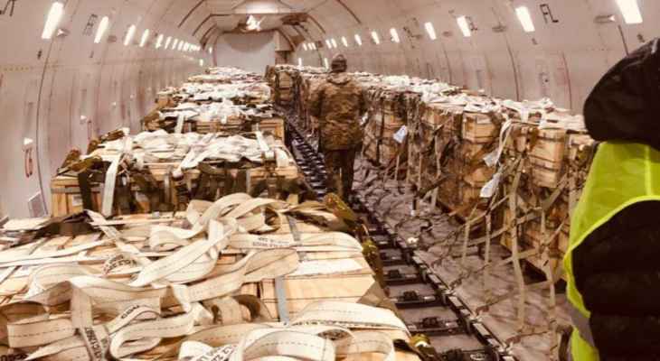 شحنة جديدة من الذخيرة الأميركية تصل إلى أوكرانيا