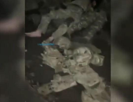 بالفيديو: ضحايا في الجيش الأوكراني