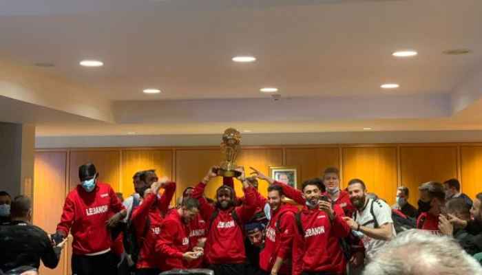 استقبال رسمي لمنتخب لبنان لكرة السلة