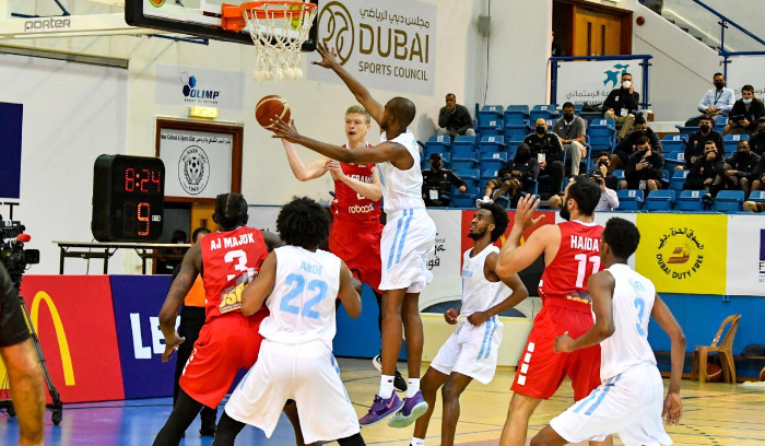 فوز لبنان على الصومال في البطولة العربية لكرة السلة