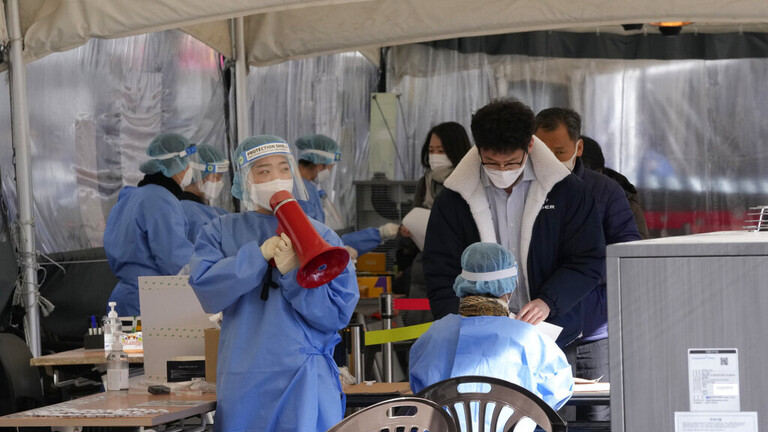 رقم قياسي جديد بكورونا في كوريا الجنوبية